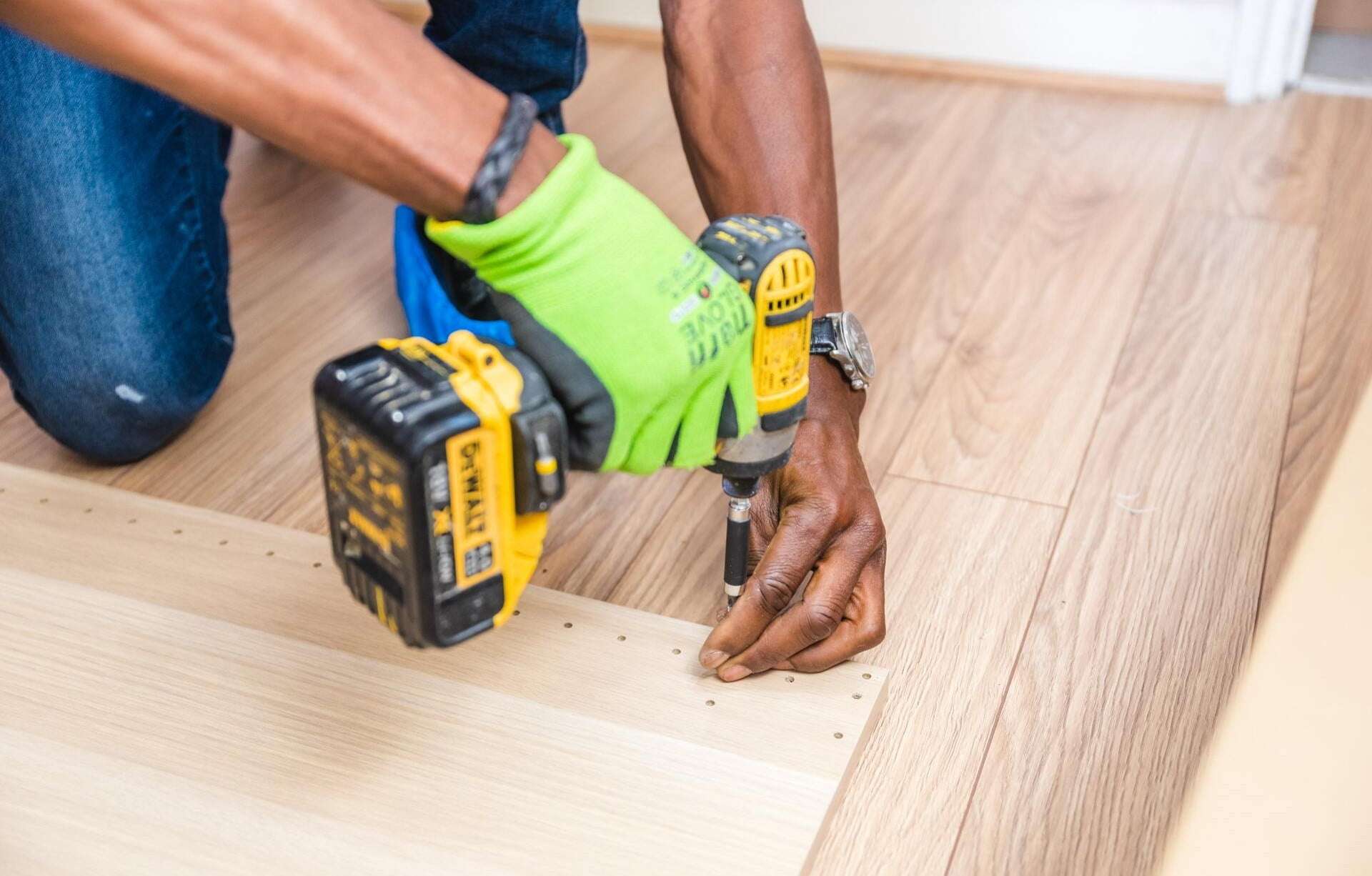 PVC vloer laten leggen